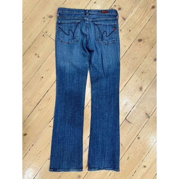 Citizens Of Humanity By Jerome Dahan Womens Kelly #001 Low Waist Bootcut Blue 26 - Picture 3 of 11